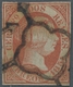 Spanien: 1851, "2 R. Orange-red", Fres Colour Value With Clean, Nearly Central Devaluation, Right Si - Gebruikt