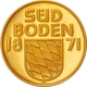 Medaillen Deutschland - Geographisch: BAYERN; 1971, Vorzüglich Erhaltene Medaille Aus 980er Gold Mit - Sonstige & Ohne Zuordnung