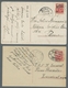 Delcampe - Estland: 1920-1940, Partie Von Etwa 60 Echtgelaufenen Motivansichtskarten Mit Estnischer Frankatur, - Estonia