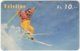 SWITZERLAND C-851 Prepaid Teleline - Leisure, Freestyle-skiing - Used - Suisse