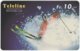 SWITZERLAND C-852 Prepaid Teleline - Leisure, Freestyle-skiing - Used - Switzerland