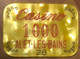 11 ALET-LES-BAINS CASINO PLAQUE DE 1.000 ANCIENS FRANCS N° 28 JETON CHIP TOKENS COINS GAMING - Casino