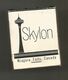 Boite D'allumettes , Pochette, SKYLON ,Niagara Falls , Canada , Dining Room , Banquets, Terrace Café , 2 Scans - Matchboxes