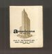 Boite D'allumettes , Etats Unis, AMERICANA Of NEW YORK , 2 Scans - Matchboxes