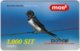 SLOVENIA A-438 Prepaid Mobitel (plastic) - Animal, Bird, Barn Swallow - Val. 31/12/2000 - Used - Slovénie