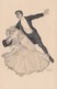 Reznicek Artist Signed Image Couple Dances Simplicissimus Series V No. 2 C1900s/10s Vintage Postcard - Reznicek, Ferdinand Von