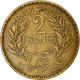 Monnaie, Tunisie, Anonymes, 2 Francs, 1945, Paris, TTB, Aluminum-Bronze, KM:248 - Tunisia