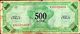 19792) Banconota Da 500 LIRE AM (ITALIANO) SERIE 1943 Banconota Non Trattata Senza Tagli O Buchi.vedi Foto - Ocupación Aliados Segunda Guerra Mundial