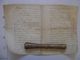 Cahier Manuscrit PARCHEMIN Ecriture 1680 - TOUT EST EN PHOTO ;-) - Manuscrits