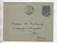 1901 - ENVELOPPE ENTIER POSTAL De TOURANE / TOURANNE (INDOCHINE) Pour LA CHAPELLE D'ANGILLON (CHER) - Other & Unclassified