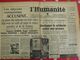 Journal L'Humanité Du 18 Novembre 1948. Collabo Cachin Moch Cause Des Mineurs Garaudy - Autres & Non Classés