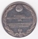 Medaille En Argent (999,9) Fussball Weltmeisterschaft 1974 München Coupe Du Monde Football Munich - Andere & Zonder Classificatie