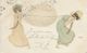 CPA 1902 RAPHAEL KIRCHNER Jolies Femmes Aux Chapeaux Transportant Un Oeuf - Kirchner, Raphael
