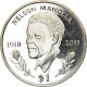 Monnaie, BRITISH VIRGIN ISLANDS, Dollar, 2014, Franklin Mint, Nelson Mandela - Jungferninseln, Britische