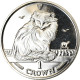 Monnaie, Isle Of Man, Elizabeth II, Crown, 1995, Pobjoy Mint, Chat Turc, SPL - Isle Of Man