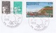 PETIT LOT CACHETS FDC SUR FRAGMENTS - PREMIER JOUR - MAYOTTE 1999 A 2002 - Used Stamps