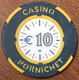 44 PORNICHET CASINO JETON DE 10 EUROS CHIP TOKENS COINS GAMING - Casino
