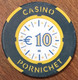 44 PORNICHET CASINO JETON DE 10 EUROS CHIP TOKENS COINS GAMING - Casino