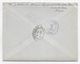 1945 - ENVELOPPE RECOMMANDEE De TOURS (INDRE ET LOIRE) => PLYMOUTH (IOWA - USA) - 1921-1960: Modern Tijdperk