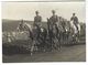 CLB192 - FOTO MILITARE SOLDATI WAR COLONIALE DIVISA 1930 CIRCA A CAVALLO NON IDENTIFICATA CM 17,4 X 12,6 - War, Military