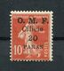 !!! CILICIE, N°91 (10C SEMEUSE SURCHARGEE 20 PARAS) VARIETE S DE PARAS REVERSE NEUF ** - Unused Stamps
