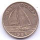BERMUDA 1988: 1 Dollar, KM 56 - Bermudas