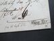 Österreich 11.9.1833 Dienstbrief Mit Vielen Stempeln Und Vermerken U.a. Ra 1 Wien : Tax Und Oval Stp. Schw... - ...-1850 Préphilatélie