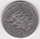 République Gabonaise. 100 Francs 1975, En Cupro Nickel .KM# 13 - Gabon