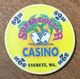 USA WASHINGTON SILVER DOLLAR CASINO CHIP $ 2,50 JETON TOKEN COIN - Casino