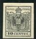 LOMBARDY VENETIA 1866 10 Cmi. Reprint I MNH / **.  Michel 2 ND I - Neufs