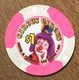 USA NEVADA LAS VEGAS CIRCUS CIRCUS CASINO CHIP $1 JETON TOKEN COIN CLOWN - Casino