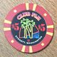 USA WASHINGTON EVERETT CLUB FIJI CASINO CHIP $ 5 JETON TOKEN COIN - Casino