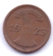 DEUTSCHES REICH 1923 A: 2 Rentenpfennig, KM 31 - 2 Renten- & 2 Reichspfennig