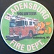 $25 Casino Chip. Bladensburg Fire Dept, Bladensburg, MD. N64. - Casino