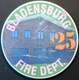 $25 Casino Chip. Bladensburg Fire Dept, Bladensburg, MD. N64. - Casino