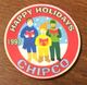 ÉTATS-UNIS USA FABRICANT CHIPCO 1997 HAPPY HOLIDAYS CASINO CHIP JETON TOKENS COINS GAMING - Casino