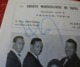 FABULEUX" THE PLATTERS " 2+1 VÉRITABLES AUTOGRAPHE DÉDICACE-OPÉRA MARSEILLE 1957-PIERRE PERRET-PAULETTE ROLLIN- - Programas