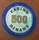 BELGIQUE DINANT JETON DE CASINO DE 500 FRANCS N° 00073 CHIPS TOKENS COINS - Casino