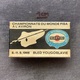 Badge Pin ZN009415 - Rowing Kayak Canoe Yugoslavia Slovenia Bled World Championship 1966 MARTINI INTERNATIONAL CLUB - Canottaggio