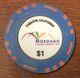 ÉTATS-UNIS USA CALIFORNIE CABAZON MORONGO CASINO CHIP $ 1 JETON TOKENS COINS - Casino