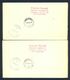 CZECHOSLOVAKIA 1960 - Two Illustrated Covers With Commemorative Cancels And Stamps. - FDC