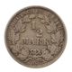 GERMANY - EMPIRE - 1/2 Mark - 1907 - G - Karlsruhe - Silver - #DE013 - 1/2 Mark