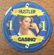 USA CALIFORNIE GARDENA HUSTLER CASINO CHIP $ 1 JETON TOKEN COIN - Casino