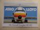 AERO LLOYD   MD-83    AIRLINE ISSUE / CARTE COMPAGNIE - 1946-....: Ere Moderne