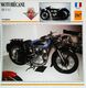 " MOTOBECANE 350 V4 C MB  1947 " Moto Française - Collection Fiche Technique Edito-Service S.A. - Collections