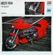 " Motorcycle ARLEN NESS  2100cc The Big Red 1991 " Moto Américaine - Collection Fiche Technique Edito-Service S.A. - Collezioni