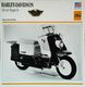 "Motorcycle HARLEY-DAVIDSON Scooter 165cc Topper H 1964" Moto Américaine - Collection Fiche Technique Edito-Service S.A. - Collections