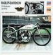 Motorcycle HARLEY-DAVIDSON 350 Peashooter Speedway 1928 Moto Américaine - Collection Fiche Technique Edito-Service S.A. - Verzamelingen
