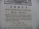 Arrêt Du Conseil D'état Du Roi 31/10/1781  Déclaration Donataires Ou Concessionnaires - Decrees & Laws