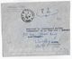 VIET-NAM - 1955 - ENVELOPPE FM Par AVION De TOURANE (VOIR CACHET AU DOS !)  => SP 71282 => VIROFLAY - Guerre D'Indochine / Viêt-Nam